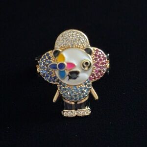 🌺Gold Plated doll ring Sz 8 🌺